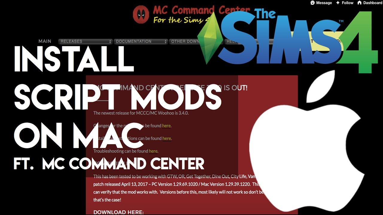 mc command mod download sims 4
